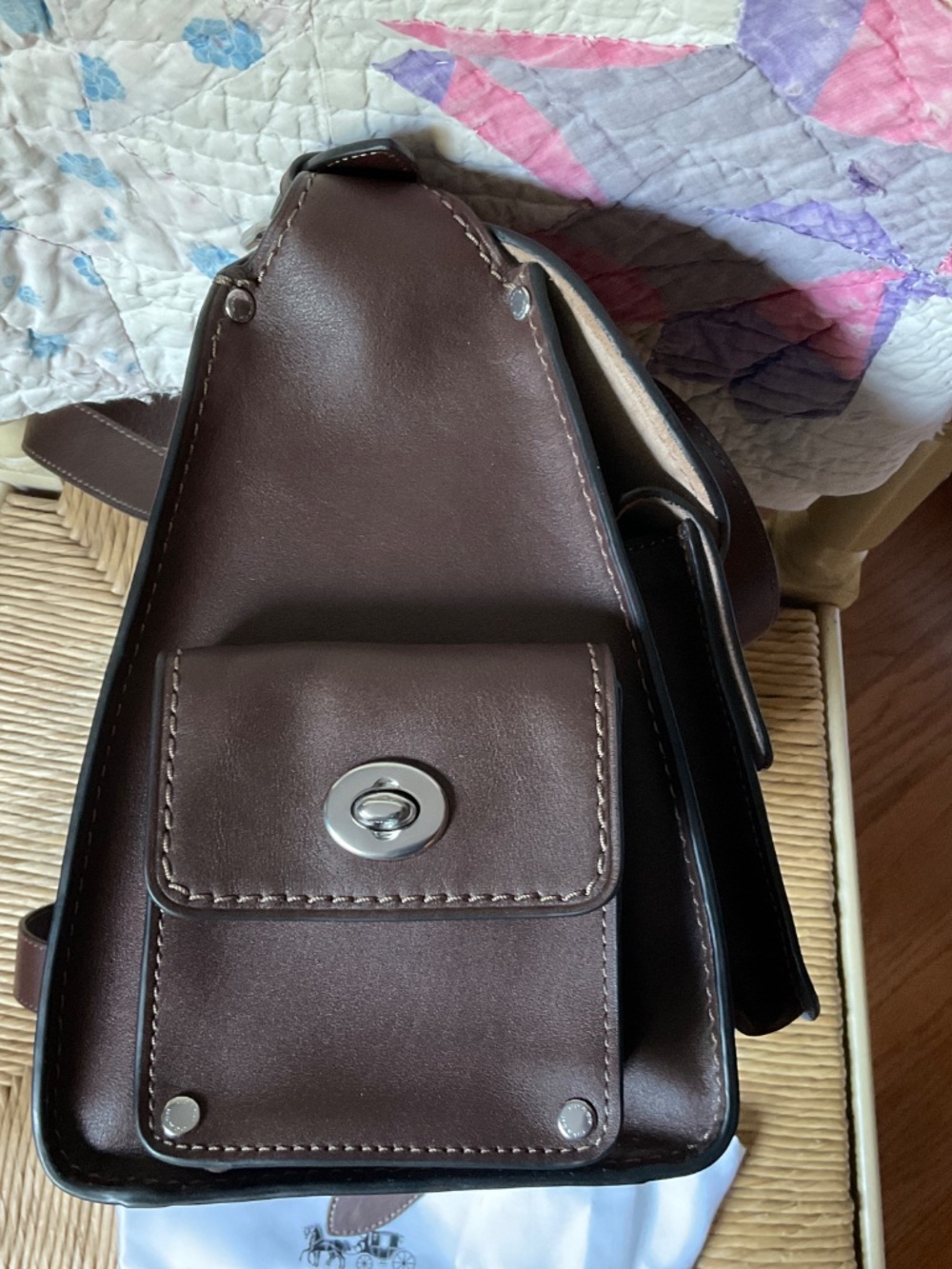 Coach Cargo Turnlock Tabby 36 - Picture 2 of 16